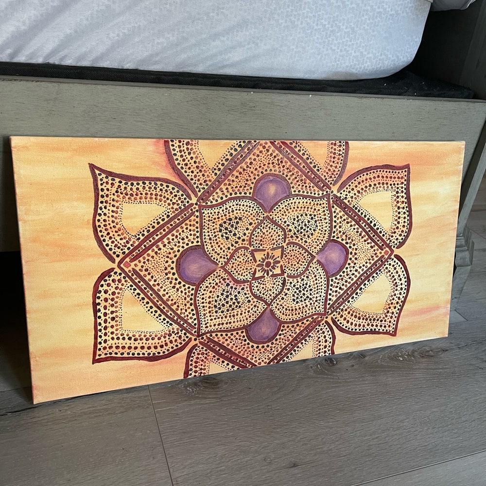 Hand painted canvas oil painting